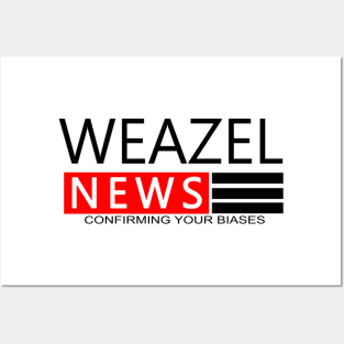 WEAZEL NEWS Posters and Art